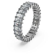 Swarovski Očarljiv prstan s kristali Matrix 5648916 (Obseg 50 mm)