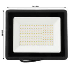 Berge LED reflektor 100W IP65 hladno bele barve