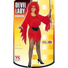 Widmann Pustni Kostum Devil Lady, M