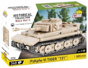 shumee Poljski vojaški bloki Cobi 2710 HC WWII Tank PzKpfw VI Tiger 131 Army