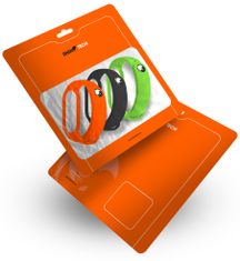 RhinoTech paščki za Xiaomi Mi Band 6 (3 kosi črna, rumena, zelena), (RTACC386)
