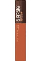Maybelline Matt dolgotrajni tekoči šminka SuperStay Matte Ink Coffee Edition 5 ml (Odtenek 260 Hazelnut Hypnotizer)