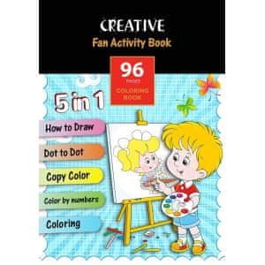 Pobarvanka Creative fun activity book 96