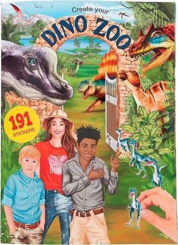 Pobarvanka Dino Zoo