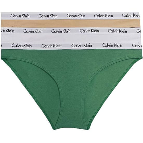 Calvin Klein 3 PAKET - ženske Bikini spodnjice QD3588E -BP4