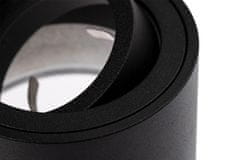 LUMILED 3x Stropna okrogla halogenska svetilka AMAT-L 115mm + 3x LED žarnica GU10 6W = 60W 580lm 4000K Nevtralno bela