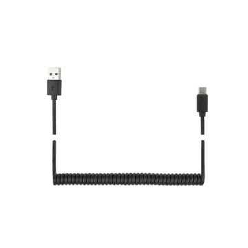 CABLEXPERT Spiralni kabel USB-A na USB-C 1,8m