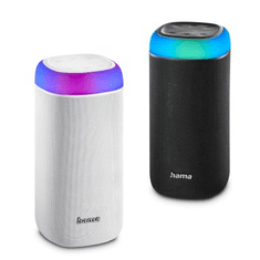 Hama Bluetooth zvočnik Shine 2.0, LED osvetlitev, IPx4, bel