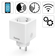 Hama Mini vtičnica SMART WiFi