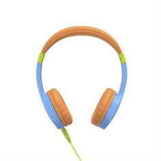 Hama Otroške slušalke BeeSafe, modra/oranžna