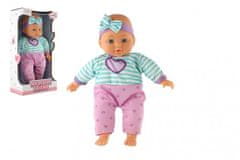 Teddies Otroška lutka 30 cm z mehkim telesom