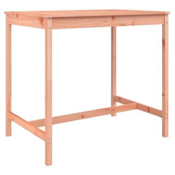 Vidaxl Vrtna miza 121x82,5x110 cm trden les douglas