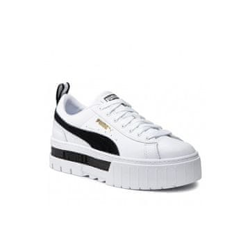 Puma Čevlji bela Mayze Lthr