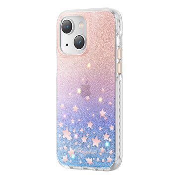 Kingxbar Etui z zvezdicami za iPhone 14 Plus iz serije Heart Star Series ZODIAC