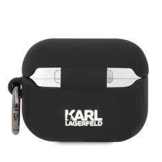 Karl Lagerfeld ovitek za Airpods Pro, črn (KLACAPSILKCK)