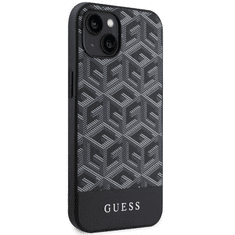 Guess G-Cube ovitek za iPhone 14, črn (GUHMP14SHGCFSEW )