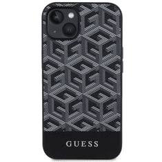 Guess G-Cube ovitek za iPhone 14, črn (GUHMP14SHGCFSEW )