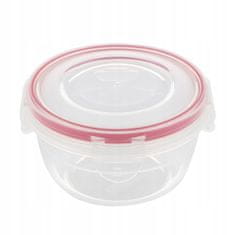 shumee Okrogla posoda za hrano Fresh Box s sponkami 0,25 l