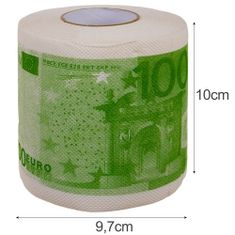 Luniks Toaletni papir bankovec za 100€