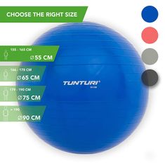 Tunturi Gimnastična žoga TUNTURI 55 cm modra