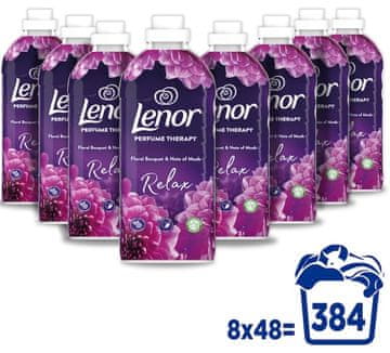 Lenor mehčalec, Floral Bouquet & Note Of Musk, 1200 ml, 8/1