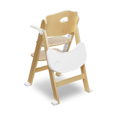 Lionelo FLORIS jedilni stolček, bela