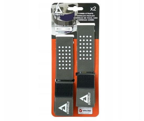 Lot De 2 Sangles De Fixation Robustes STAYHOLD SH016-EU-3M - Longueur 3 Mètres - Pour Sécuriser Charges Dans Voiture, Camion, Rangement
