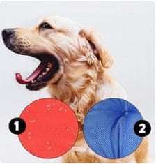 AIO FACTORY Pasja postelja KINGDOG 75x65 cm personalizirana vodoodporna rjava