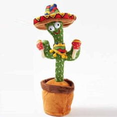 Plešoči kaktus, poje, ponavlja in igra glasbo - Mehika1