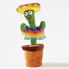 Plešoči kaktus, poje, ponavlja in igra glasbo - Mehika 5