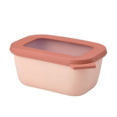 Rosti Mepal Cirqula posoda za shranjevanje 1,5l / 21,2x16,2x8cm / nordijsko rožnata / plastika PP, TPE