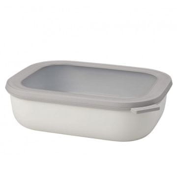 Rosti Mepal Cirqula posoda za shranjevanje 2l / pravokotna / nordijsko bela / plastika PP, TPE