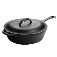 LODGE CAST IRON Visoka ponev s pokrovom 31cm Cast Iron / 6,5l / indukcija / lito železo