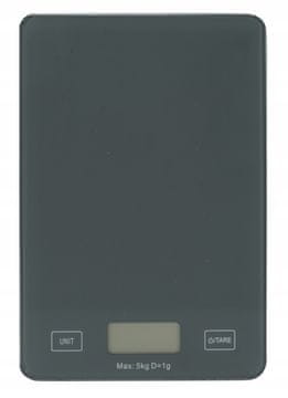 shumee Elektronska steklena kuhinjska tehtnica do 5 kg