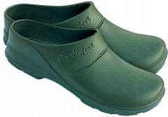 shumee Zeleni penasti delovni copati R36 BIO Comfort