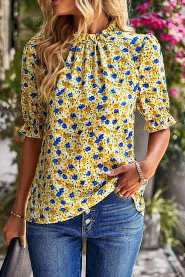 OMG! Ženska bluza Annald rumena