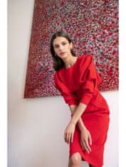 Style Stylove Ženska večerna obleka Avalt S284 rdeča M