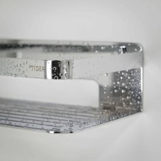 Vidaxl Kopalniška košarica Caddy krom