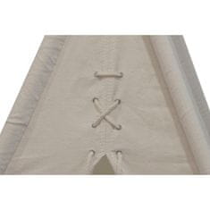 Vidaxl Tipi šotor Alba kremno bel C052.101.00