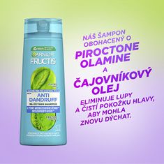 Garnier Fructis čistilni šampon proti prhljaju za vse tipe las s prhljajem (Re-Oxygen Shampoo) (Neto kolièina 250 ml)