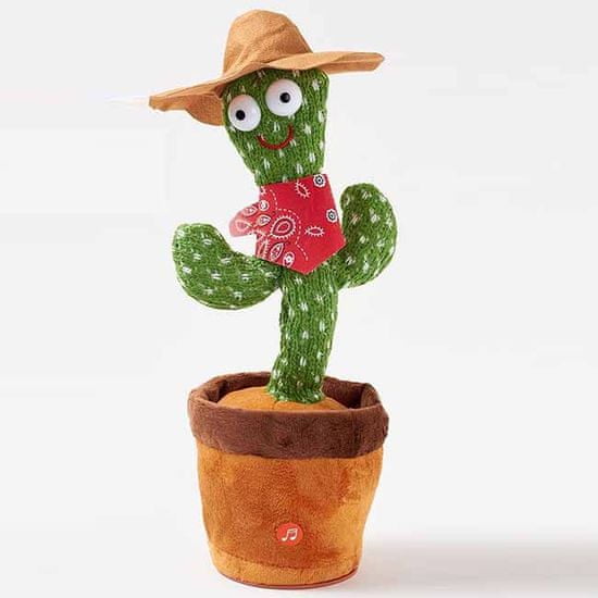 Plešoči kaktus, poje, ponavlja in igra glasbo - Mehika 11