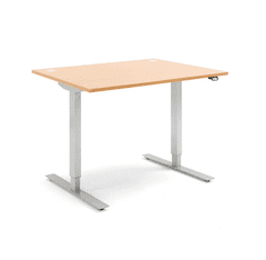 AJProsigma Flexus ravna miza: električni dvig: 1200 x 800 mm, bukov laminat