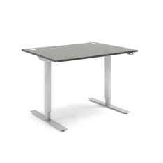 AJProsigma Flexus ravna miza: električni dvig: 1200 x 800 mm, sivi laminat