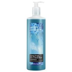 Avon Gel za prhanje za telo in lase z vonjem morja in mete ( Hair & Body Wash) 720 ml