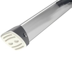 Vidaxl Dvokraka lestev z 2 stopnicama Mini Comfort 45 cm aluminij