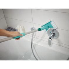 Vidaxl Čistilec ploščic Flexi Pad s teleskopskim ročajem