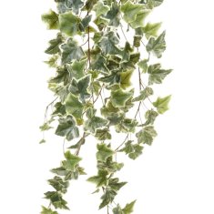 Emerald Umetni viseči bršljan v dveh odtenkih zelene 100 cm