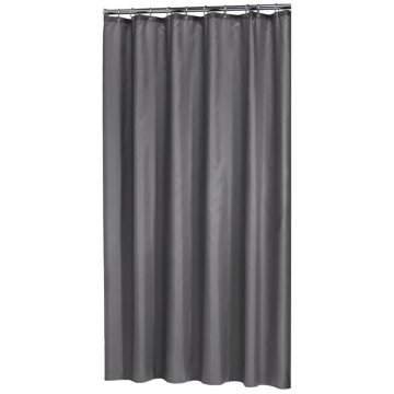 Vidaxl Sesalskin Zavesa za tuš Madeira 240x200 cm siva