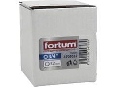Fortum Vtičnica Fortum (4703032) udarna vtičnica, 3/4", 32mm, L 54mm, CrMoV