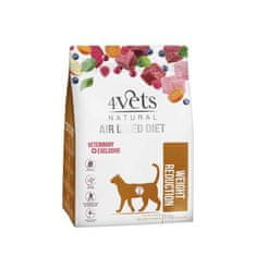 4VETS AIR DRIED NATURAL VETERINARY EXCLUSIVE WEIGHT REDUCTION 1kg suha mačja hrana za hujšanje